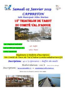 2019 - Triathlon du Comité (Affiche)