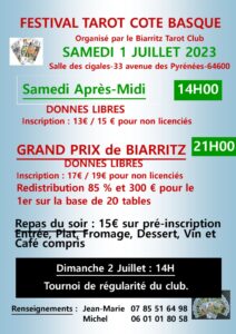 2023 - Grand Prix Biarritz - (Affiche)
