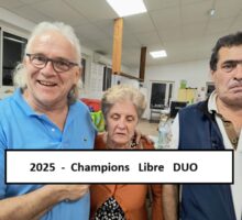 2025 – Champions Libre DUO – Photo