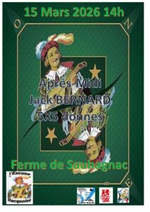 2026 - DAX -- Journée du 14 Mars Jacques BERNARD