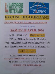 2026 - GP de TARBES (affiche)