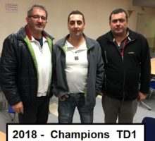 2018 – Qualif TD1 – Photo Vainqueurs