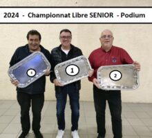 2023 – Qualif. Libre SENIOR – Podium